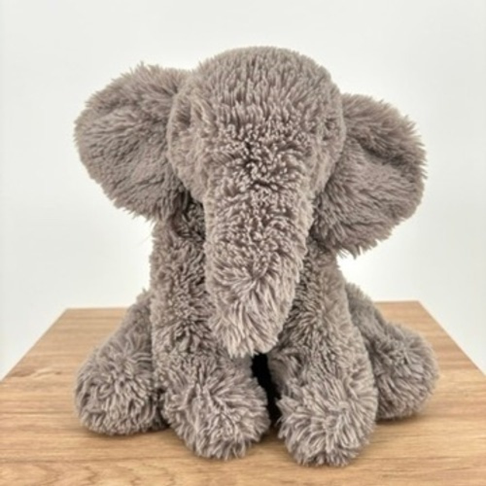 Jellycat‎ Emile Elephant Plush Medium Gray Stuffed Animal Soft Toy Floppy Ear